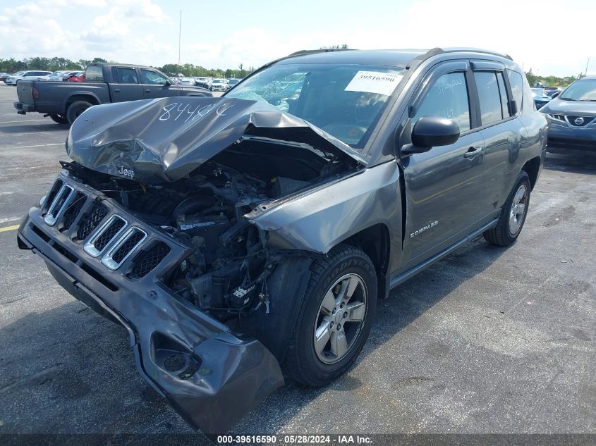 2014 Jeep Compass Sport VIN: 1C4NJCBA9ED844824 Lot: 39516590