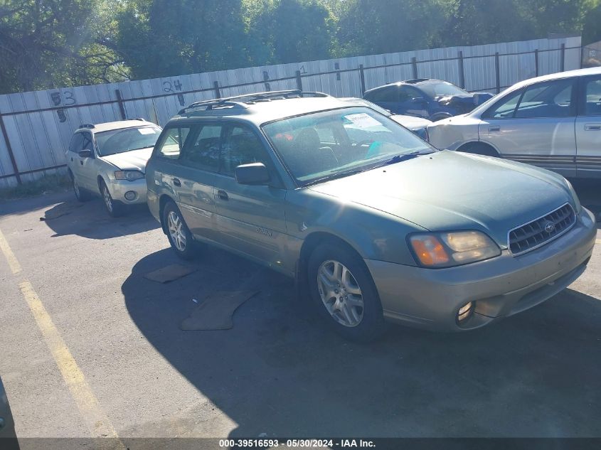 2003 Subaru Outback VIN: 4S3BH675337606880 Lot: 39516593