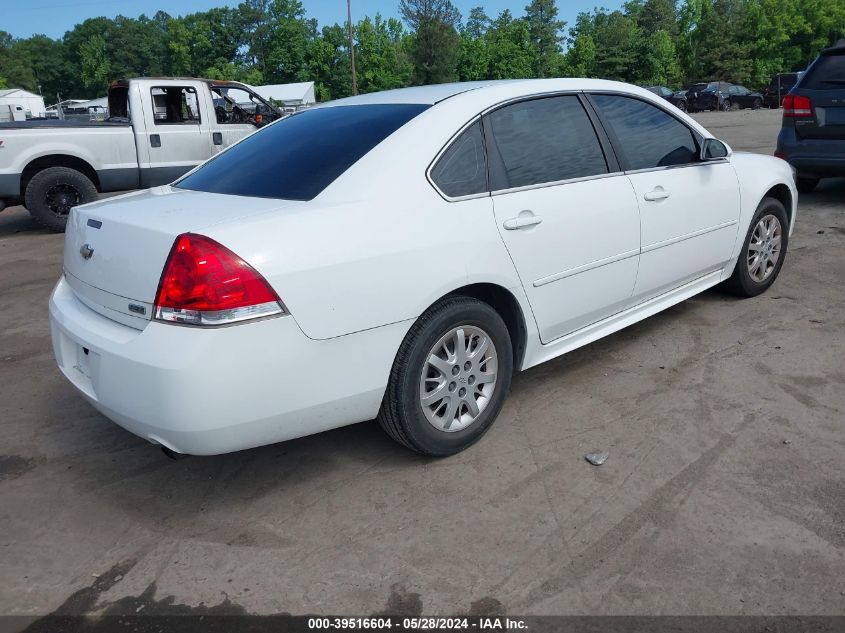 2012 Chevrolet Impala Ls VIN: 2G1WF5E32C1221383 Lot: 39516604