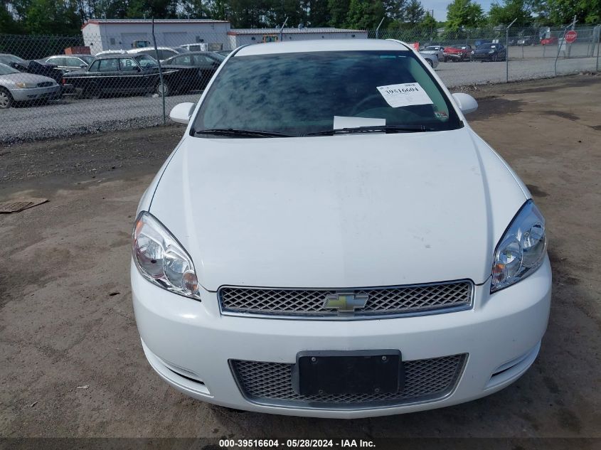 2012 Chevrolet Impala Ls VIN: 2G1WF5E32C1221383 Lot: 39516604