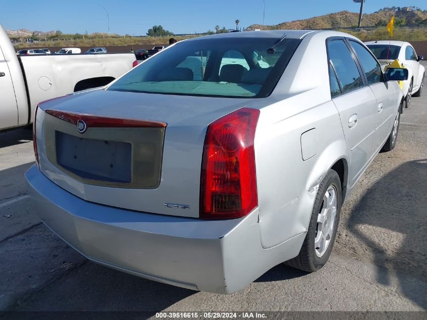 2003 Cadillac Cts Standard VIN: 1G6DM57N430105555 Lot: 39516615