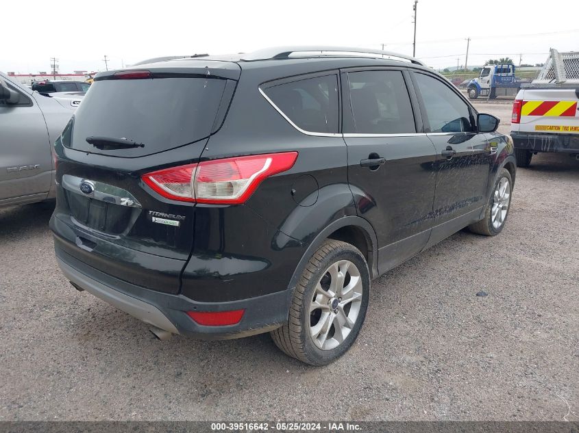 2014 Ford Escape Titanium VIN: 1FMCU0JX7EUC75549 Lot: 39516642