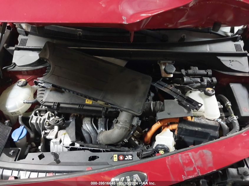 2017 Kia Niro Lx VIN: KNDCB3LC9H5068360 Lot: 39516645