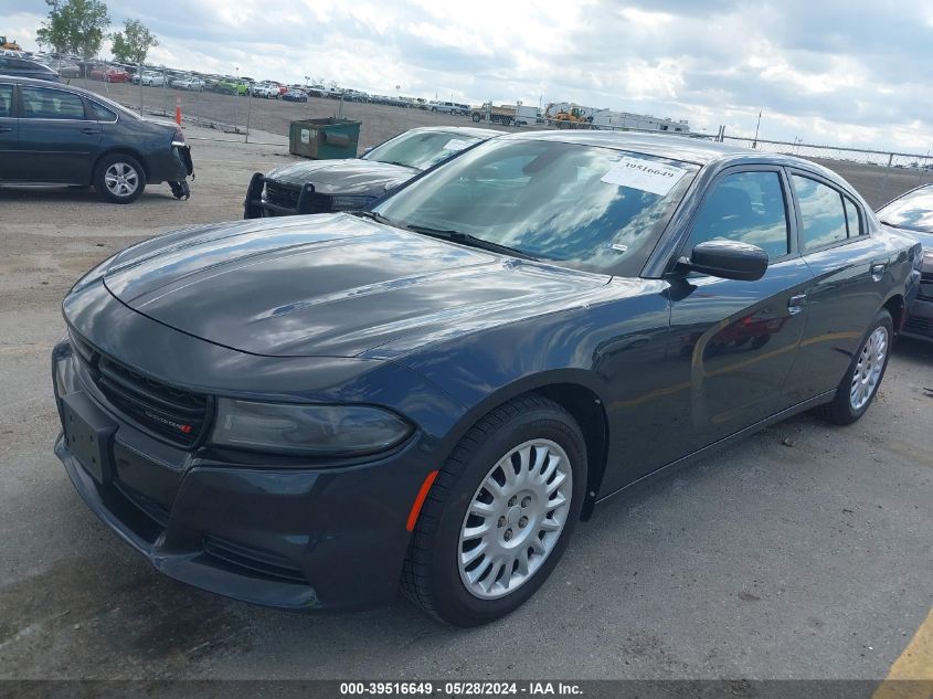 2016 Dodge Charger Police VIN: 2C3CDXKT5GH160810 Lot: 39516649