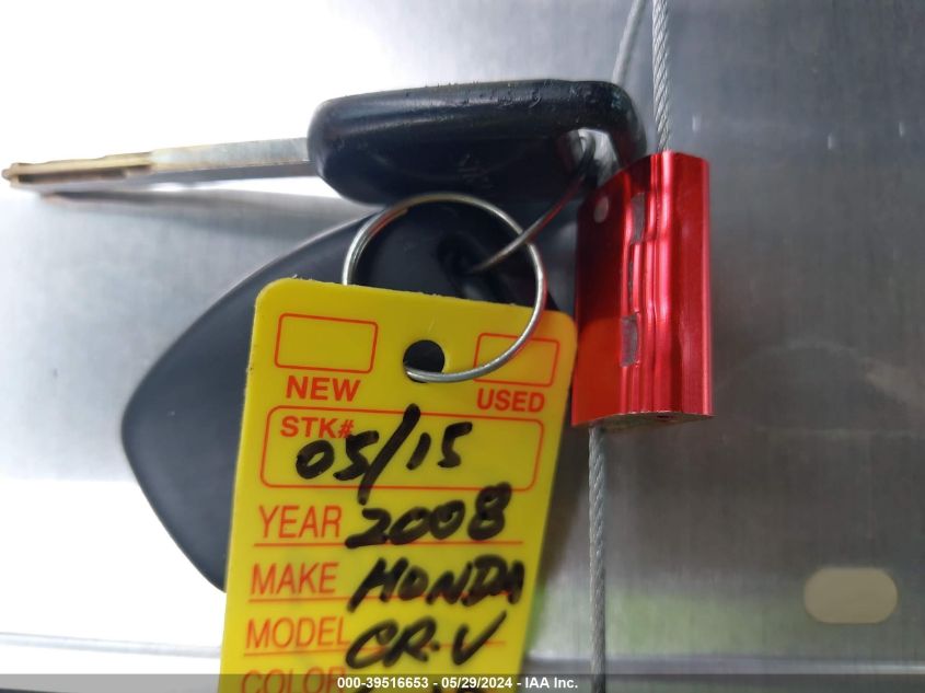2008 Honda Cr-V Ex VIN: 3CZRE38558G706859 Lot: 39516653