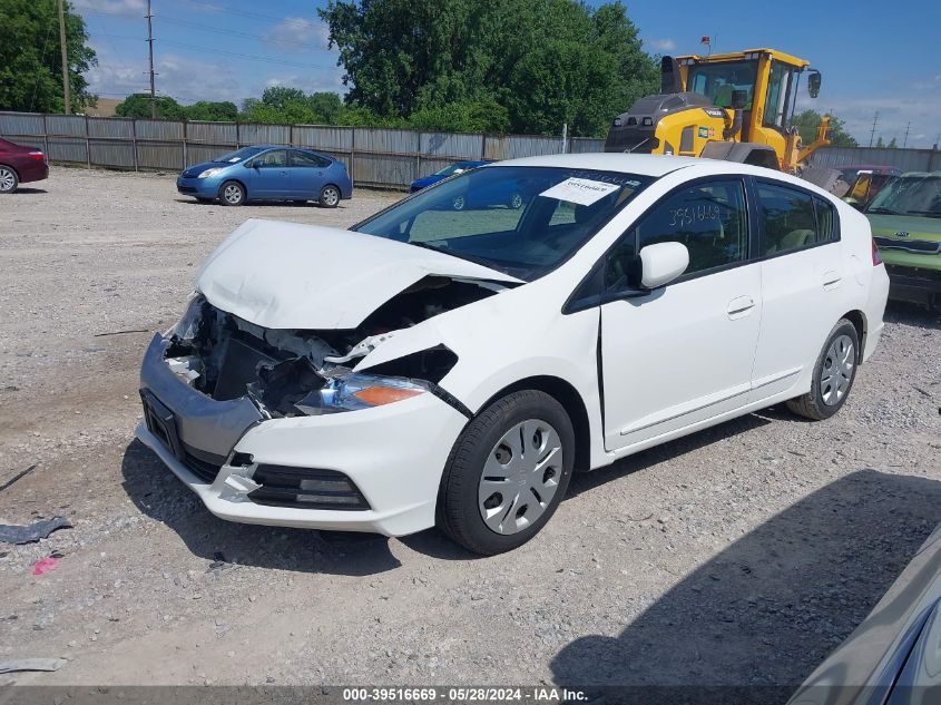 2014 Honda Insight Lx VIN: JHMZE2H53ES003263 Lot: 39516669