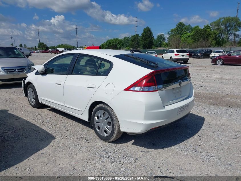 2014 Honda Insight Lx VIN: JHMZE2H53ES003263 Lot: 39516669