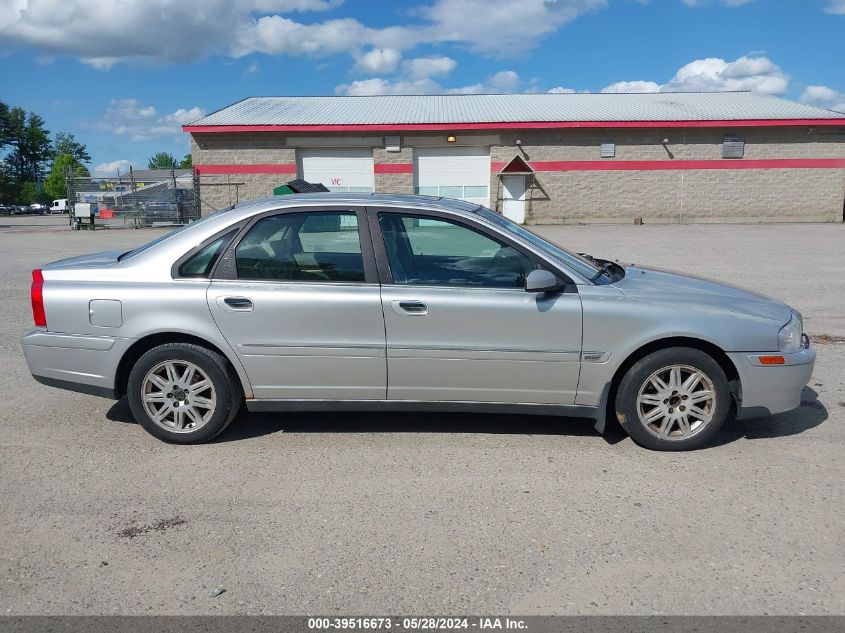 2004 Volvo S80 2.5T VIN: YV1TS59H341378241 Lot: 39516673