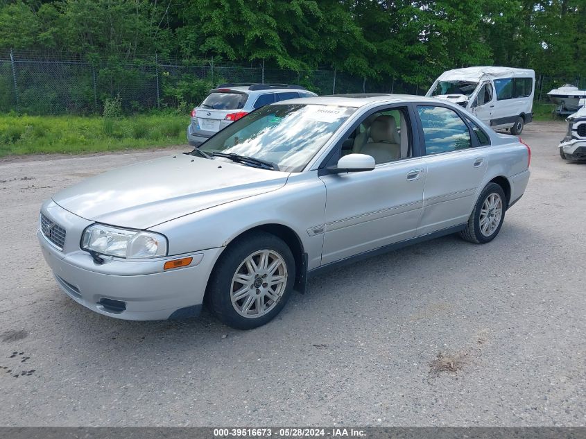 2004 Volvo S80 2.5T VIN: YV1TS59H341378241 Lot: 39516673