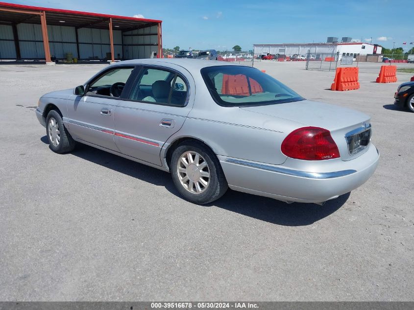 2000 Lincoln Continental VIN: 1LNHM97V8YY925440 Lot: 39516678