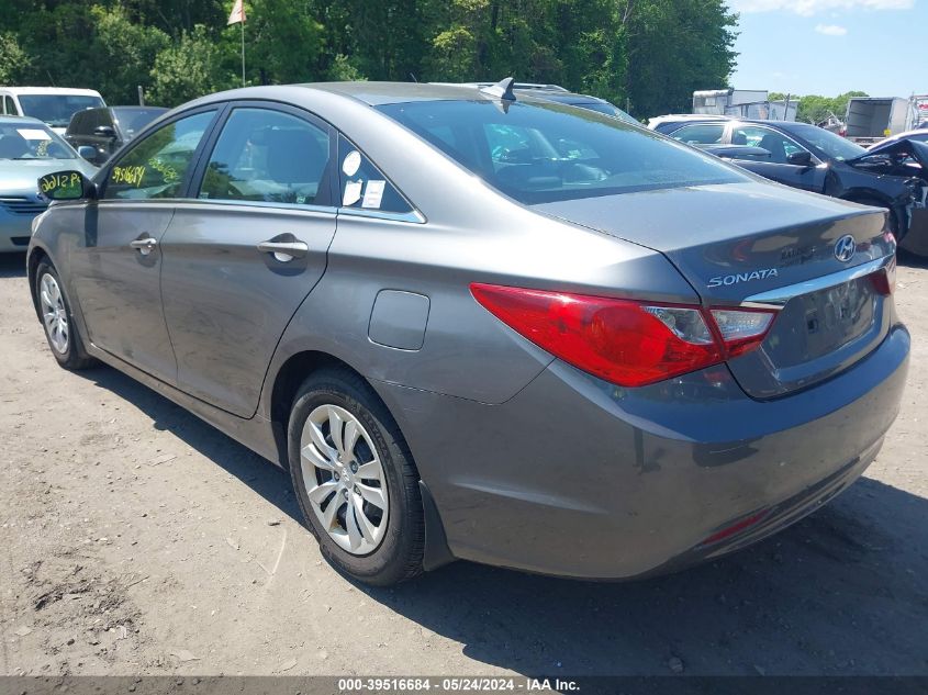 2011 Hyundai Sonata Gls VIN: 5NPEB4AC5BH150837 Lot: 39516684