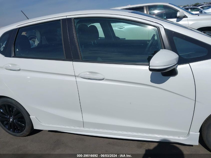 2020 Honda Fit Sport VIN: 3HGGK5H67LM727430 Lot: 39516692