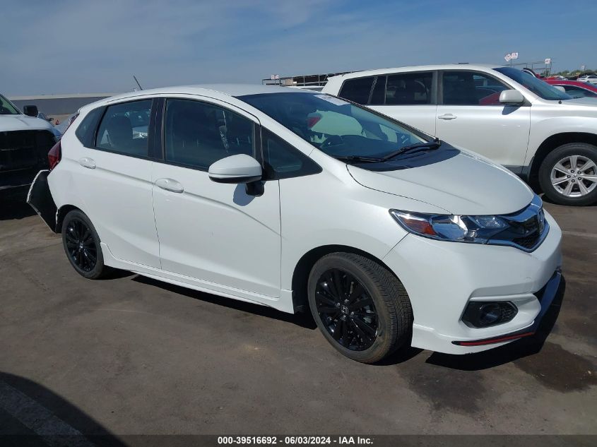 2020 Honda Fit Sport VIN: 3HGGK5H67LM727430 Lot: 39516692