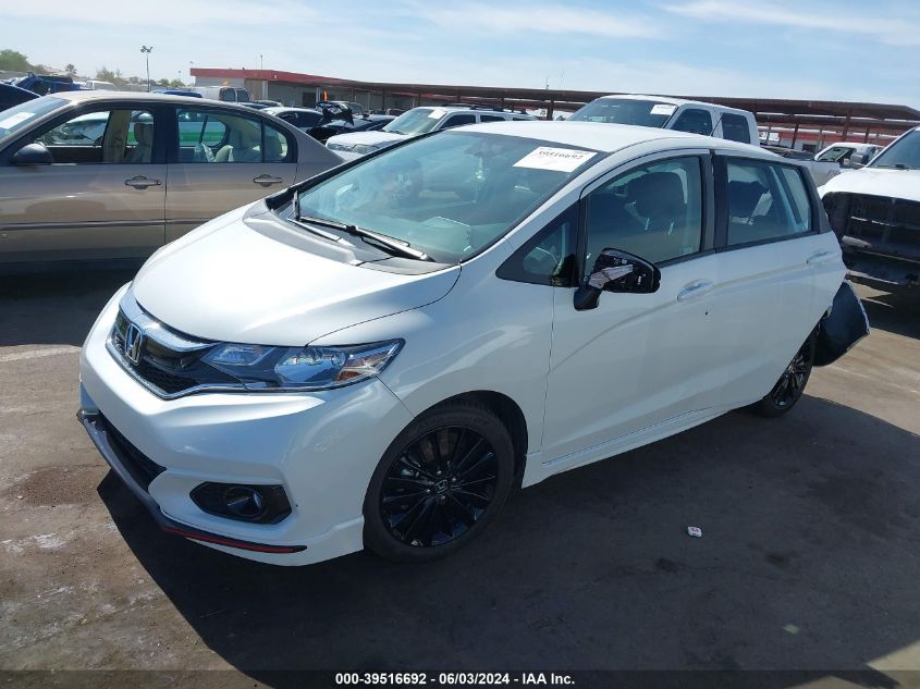 2020 Honda Fit Sport VIN: 3HGGK5H67LM727430 Lot: 39516692