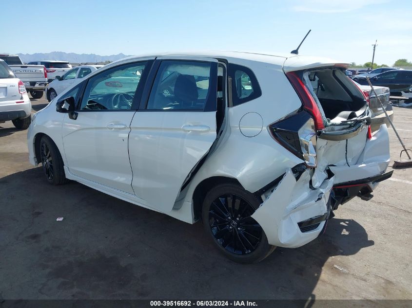 2020 Honda Fit Sport VIN: 3HGGK5H67LM727430 Lot: 39516692