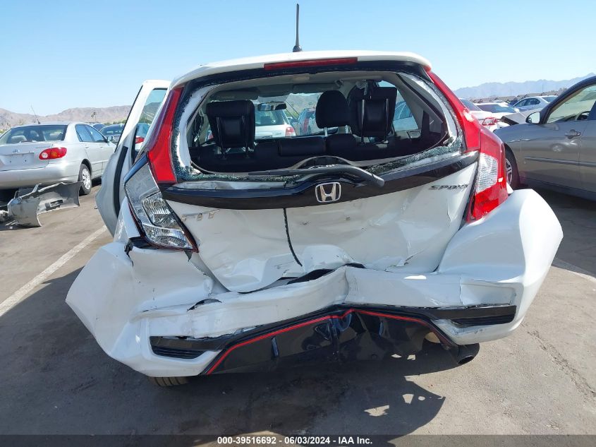 2020 Honda Fit Sport VIN: 3HGGK5H67LM727430 Lot: 39516692