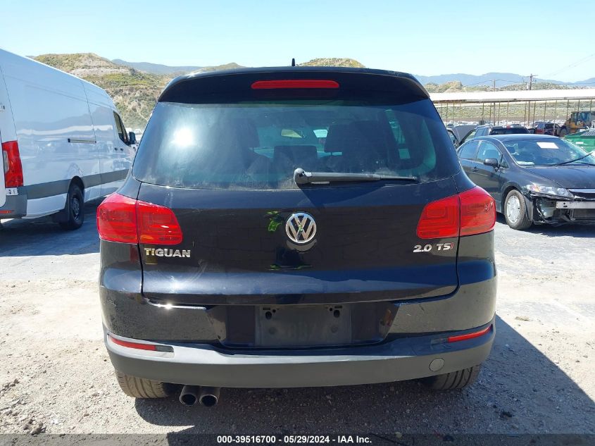 2014 Volkswagen Tiguan Sel VIN: WVGAV3AX0EW560491 Lot: 39516700