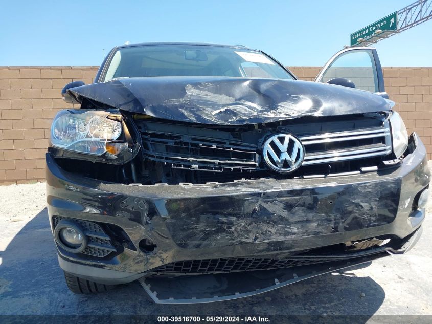 2014 Volkswagen Tiguan Sel VIN: WVGAV3AX0EW560491 Lot: 39516700