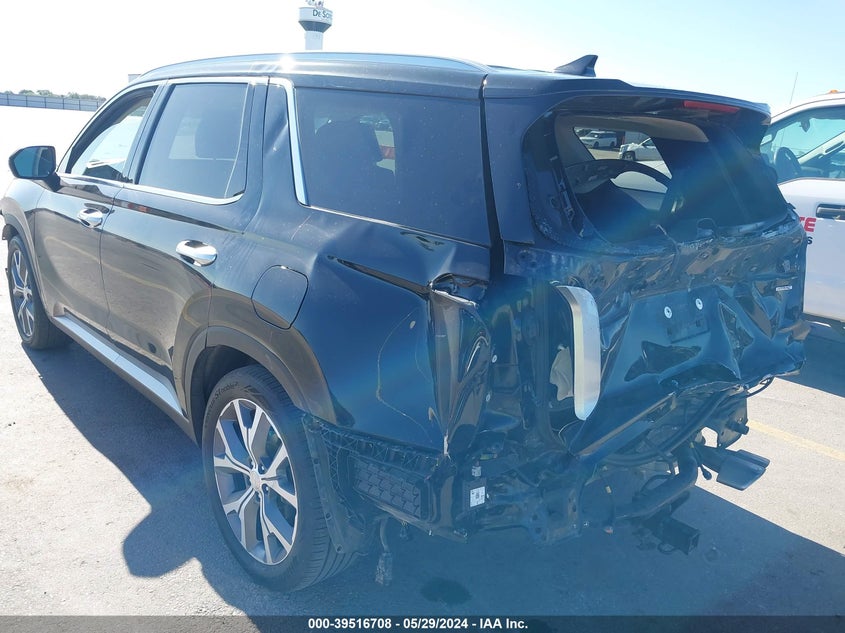 2022 Hyundai Palisade Sel VIN: KM8R4DHE3NU347059 Lot: 39516708