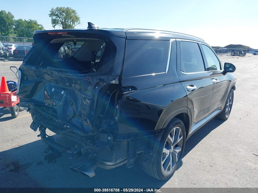 2022 Hyundai Palisade Sel VIN: KM8R4DHE3NU347059 Lot: 39516708