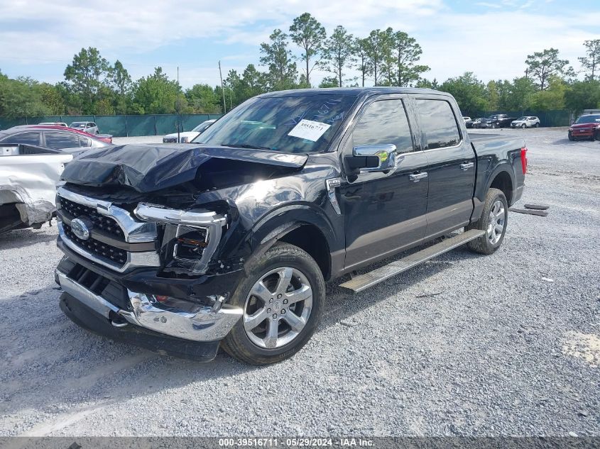 2022 Ford F-150 King Ranch VIN: 1FTFW1E84NFA06188 Lot: 39516711