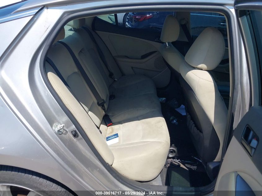 2012 Kia Optima Lx VIN: 5XXGM4A78CG070189 Lot: 39516717