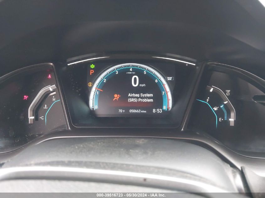 2018 Honda Civic Ex VIN: SHHFK7H58JU240881 Lot: 39516723