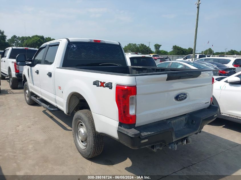 2019 Ford F-250 Xl VIN: 1FT7W2B67KEG06296 Lot: 39516724