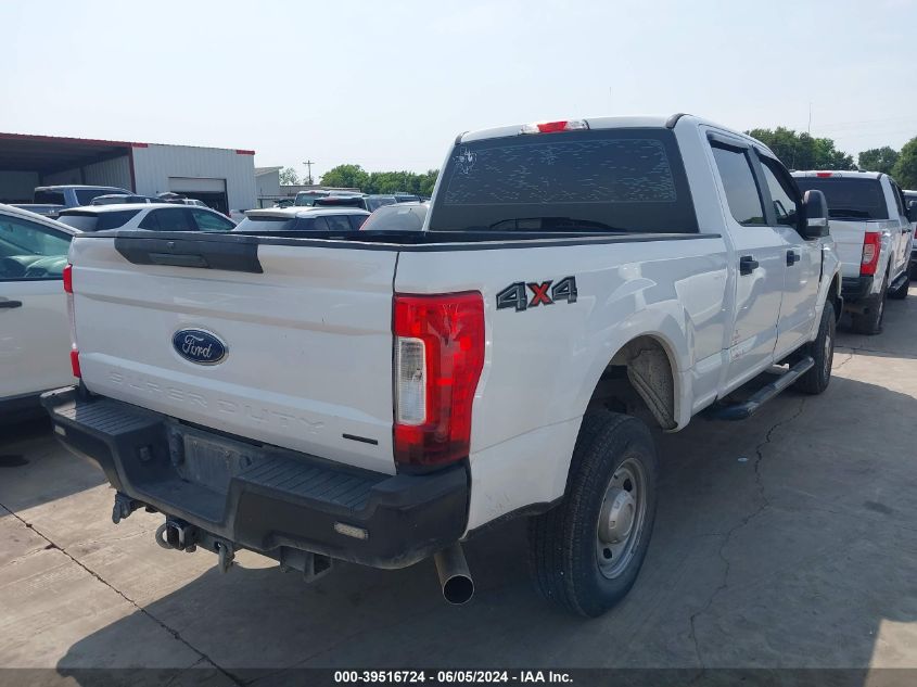 2019 Ford F-250 Xl VIN: 1FT7W2B67KEG06296 Lot: 39516724