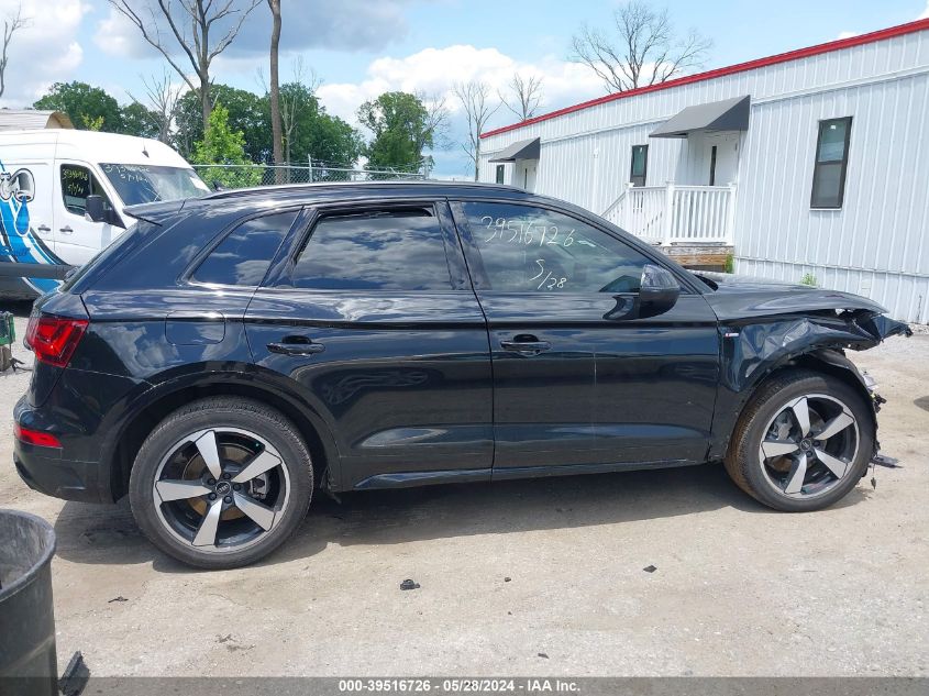 2023 Audi Q5 Premium Plus 45 Tfsi S Line Quattro VIN: WA1EAAFY8P2073874 Lot: 39516726