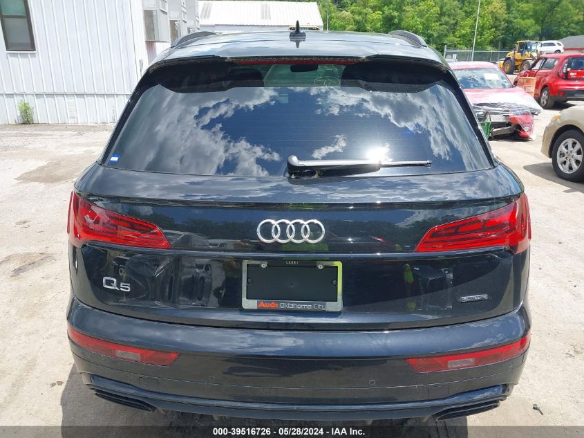 2023 Audi Q5 Premium Plus 45 Tfsi S Line Quattro VIN: WA1EAAFY8P2073874 Lot: 39516726