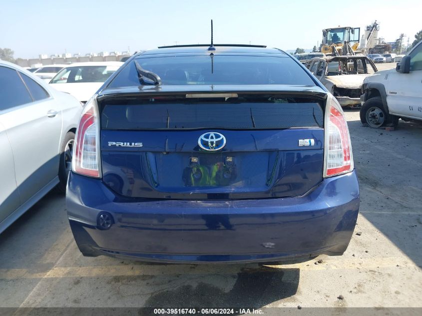 2012 Toyota Prius Four VIN: JTDKN3DU0C1584472 Lot: 39516740