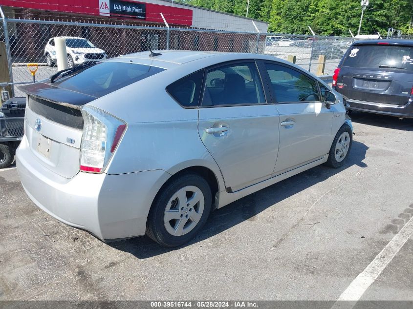 2011 Toyota Prius Two VIN: JTDKN3DU4B5300493 Lot: 39516744