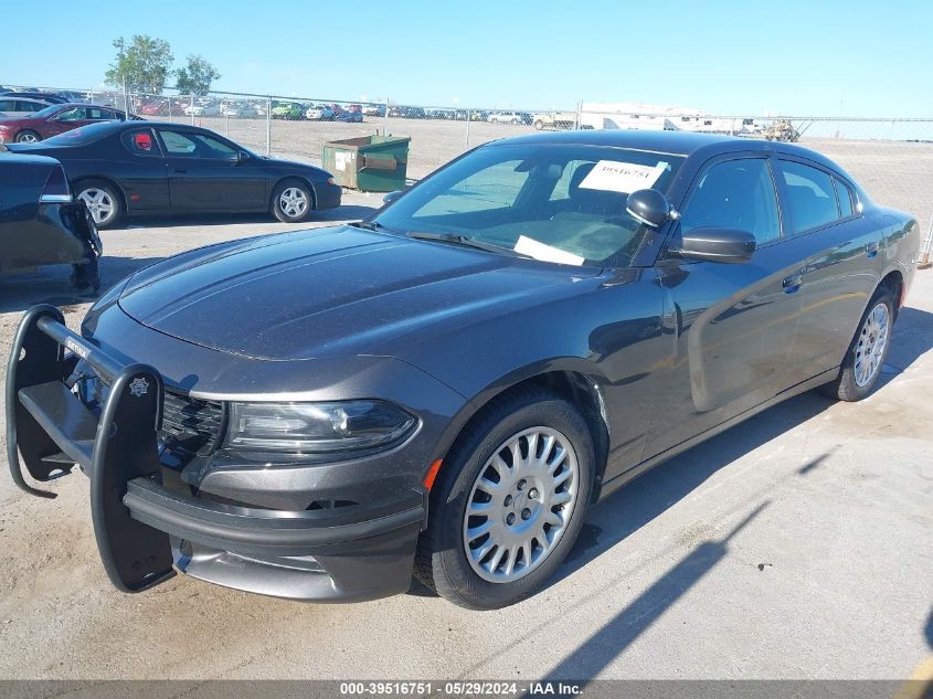 2020 Dodge Charger Police Awd VIN: 2C3CDXKT2LH127483 Lot: 39516751