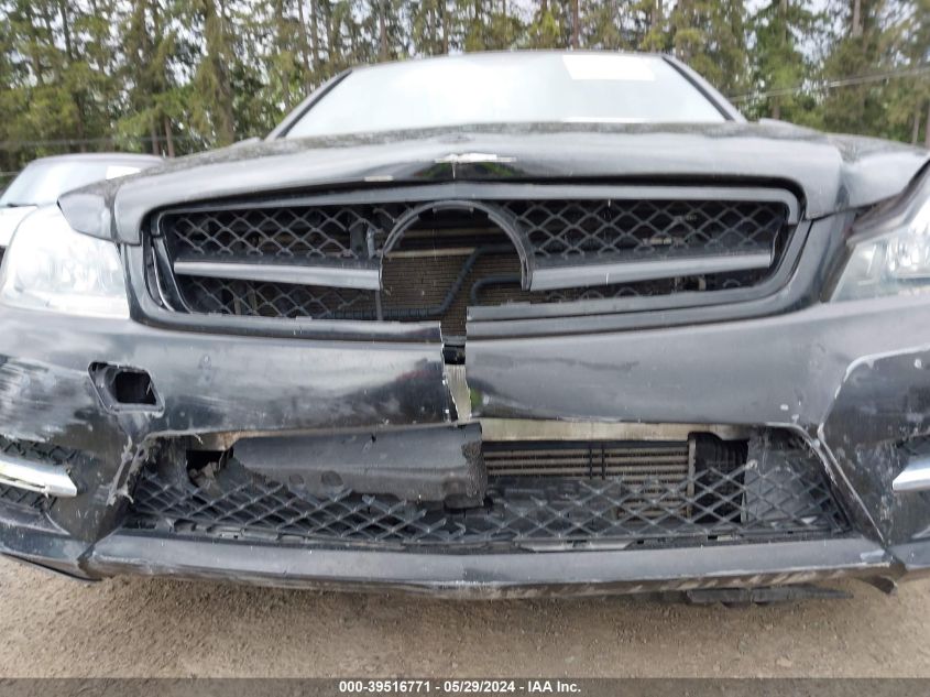 2012 Mercedes-Benz C 250 Luxury/Sport VIN: WDDGF4HB3CR213346 Lot: 39516771