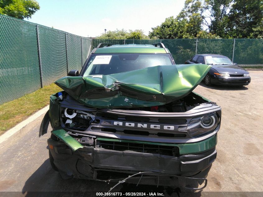 2023 Ford Bronco Sport Big Bend VIN: 3FMCR9B62PRE37321 Lot: 39516773