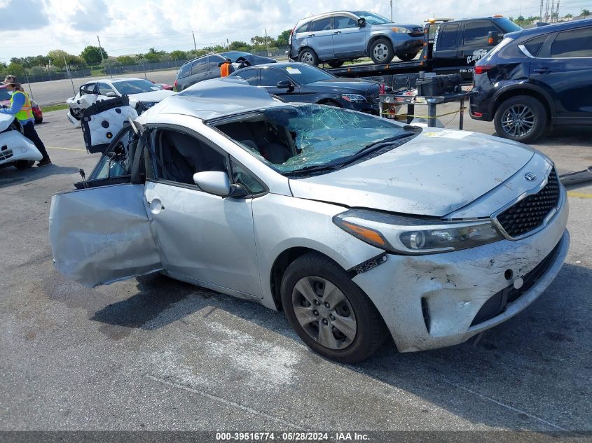 2018 Kia Forte Lx VIN: 3KPFK4A78JE195491 Lot: 39516774