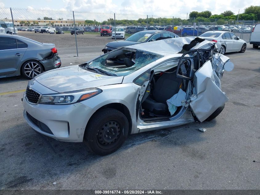 2018 Kia Forte Lx VIN: 3KPFK4A78JE195491 Lot: 39516774