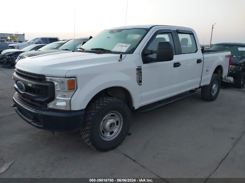 2021 Ford F-250 Xl VIN: 1FT7W2B6XMED46673 Lot: 39516780