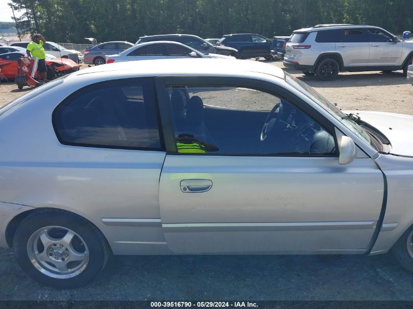 2005 Hyundai Accent Gls/Gt VIN: KMHCG35C25U328075 Lot: 39516790