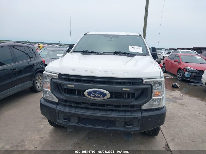 2021 Ford F-250 Xl VIN: 1FT7W2B62MED46666 Lot: 39516793