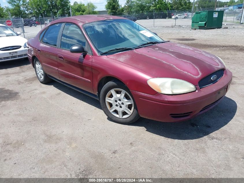 2007 Ford Taurus Se VIN: 1FAFP53U77A158458 Lot: 39516797