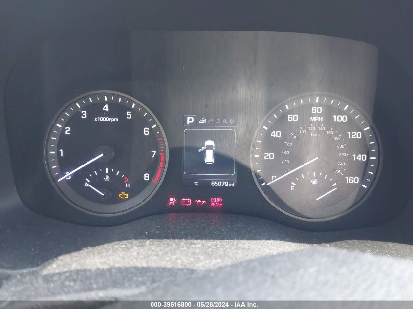 2017 Hyundai Tucson Limited VIN: KM8J3CA24HU309595 Lot: 39516800