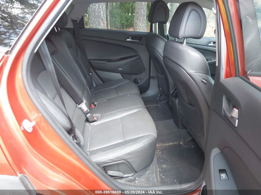 2017 Hyundai Tucson Limited VIN: KM8J3CA24HU309595 Lot: 39516800