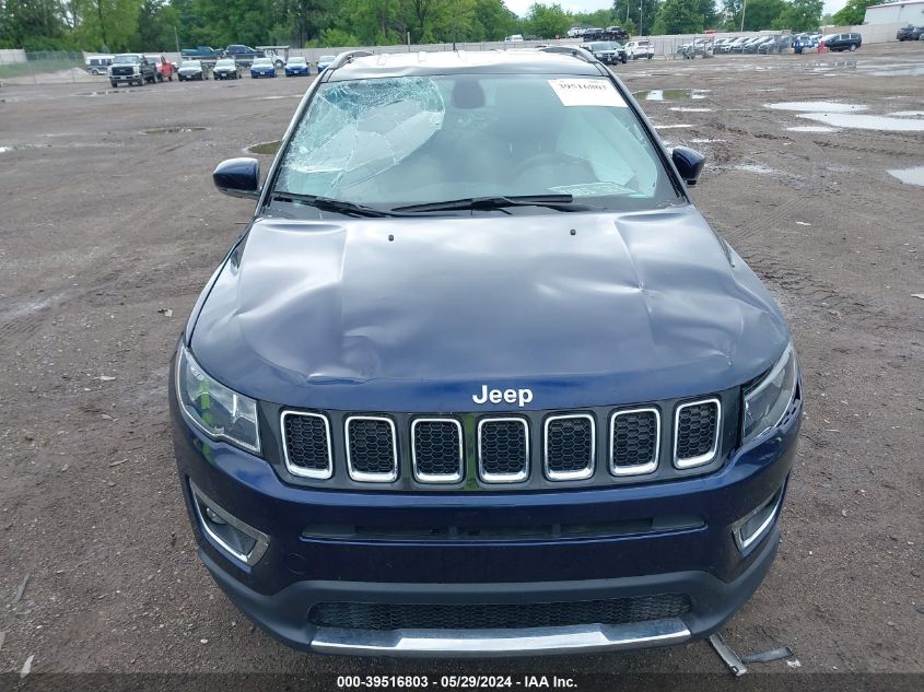 2020 Jeep Compass Limited 4X4 VIN: 3C4NJDCB4LT223740 Lot: 39516803