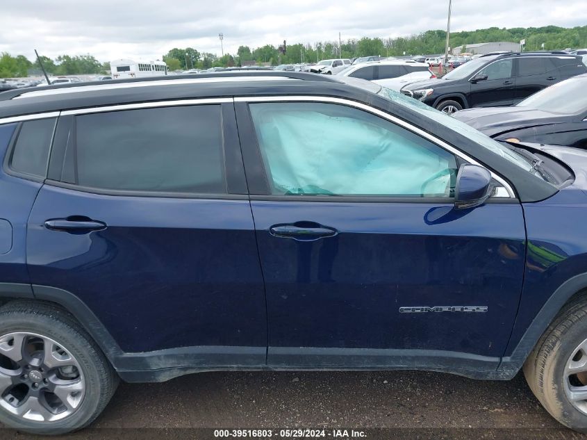 2020 Jeep Compass Limited 4X4 VIN: 3C4NJDCB4LT223740 Lot: 39516803