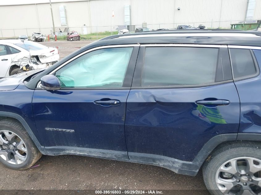 2020 Jeep Compass Limited 4X4 VIN: 3C4NJDCB4LT223740 Lot: 39516803