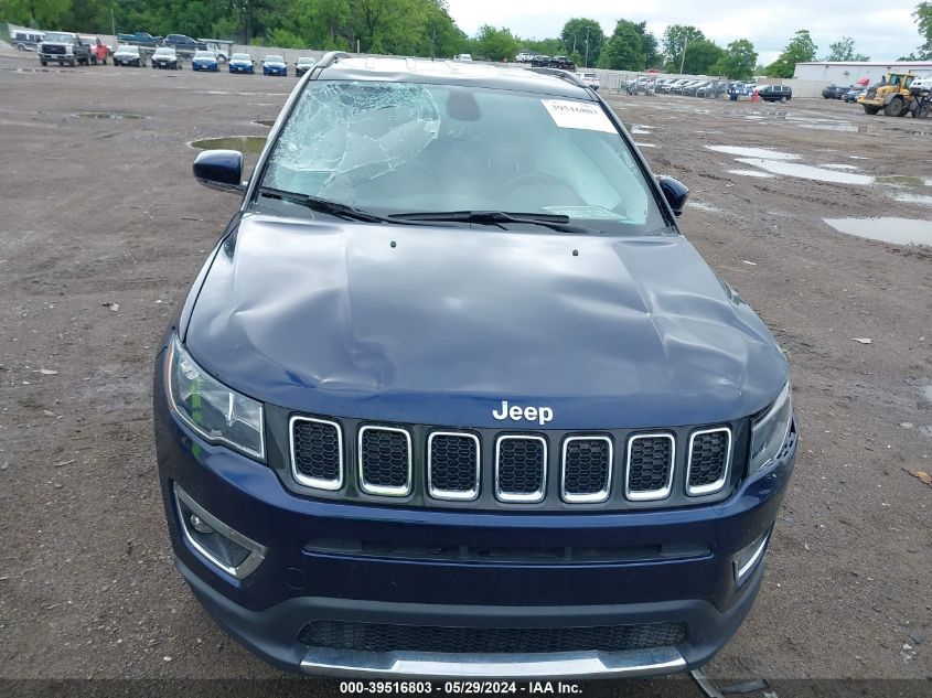 2020 Jeep Compass Limited 4X4 VIN: 3C4NJDCB4LT223740 Lot: 39516803