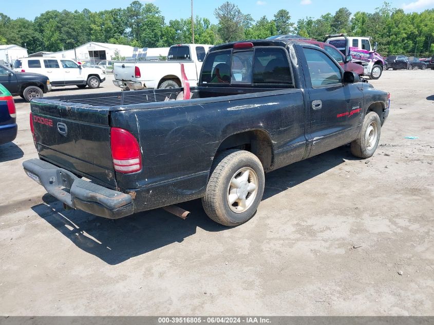 1999 Dodge Dakota Slt/Sport VIN: 1B7FL26X2XS139241 Lot: 39516805