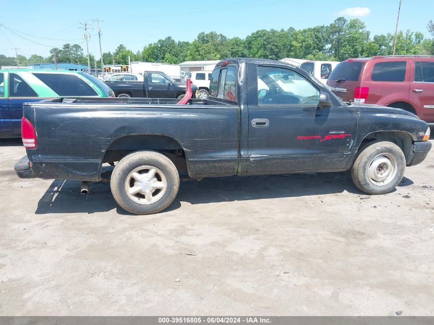 1999 Dodge Dakota Slt/Sport VIN: 1B7FL26X2XS139241 Lot: 39516805